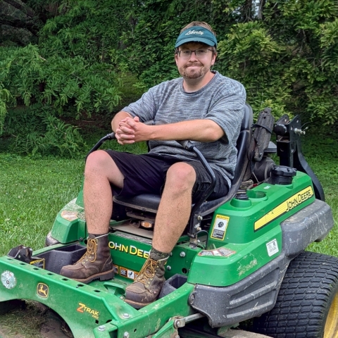 Zachary Childrey Seasonal Grounds Worker 