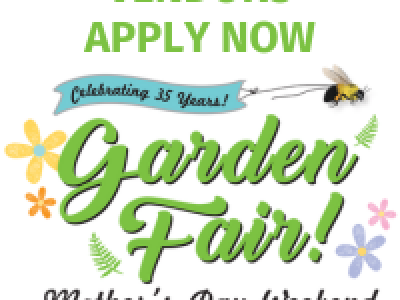 Apply to be a vendor for the 2025 Garden Fair