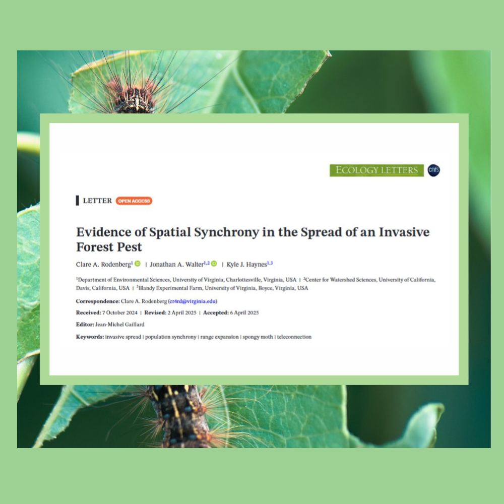 Ecology Letters Publication